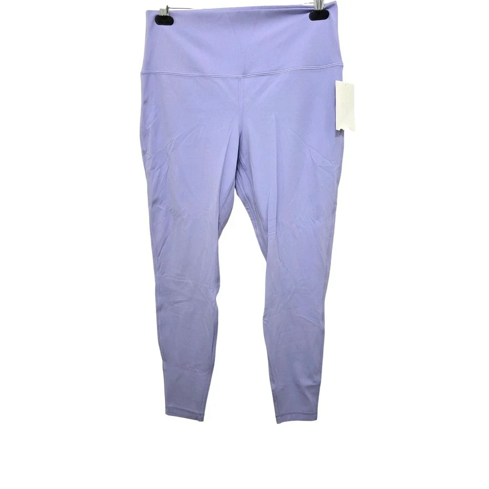 Lululemon Women's Lavender High-Waist Leggings Size‎ 14
